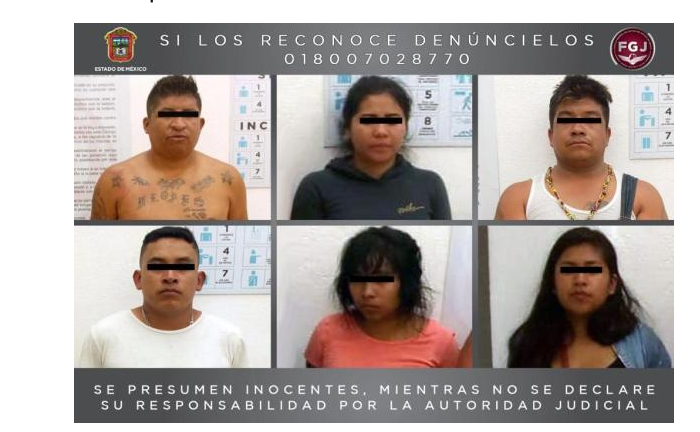Los detenidos se ostentaban como integrantes de la organización delictiva “cartel jalisco nueva generación” y habrían exigido dinero a cambio de no atentar contra una ruta de transporte de la zona